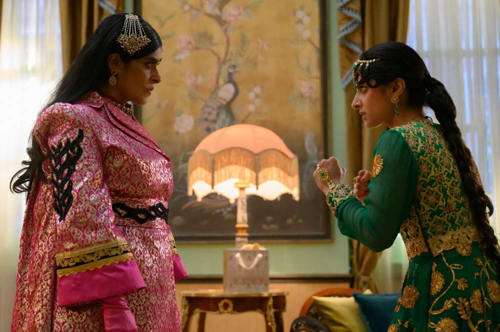 4167_D025_00214_RNimra Bucha stars as Raheela and Priya Kansara as Ria Khan in director Nida Manzoor’s POLITE SOCIETY, a Focus Features release.Credit: Parisa Taghizadeh / © 2023 FOCUS FEATURES ...